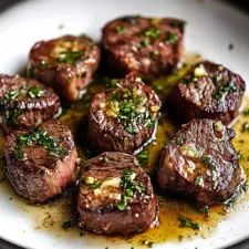 Juicy Garlic Butter Steak Bites-image